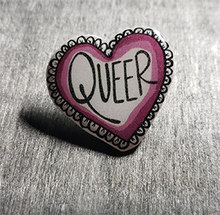Load image into Gallery viewer, Queer Heart Pin