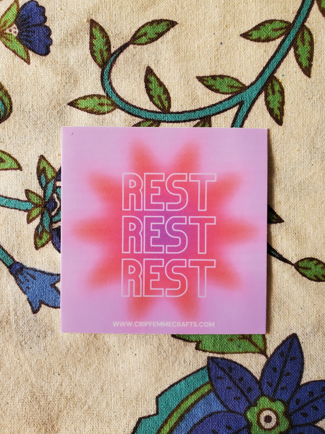 Rest Sticker