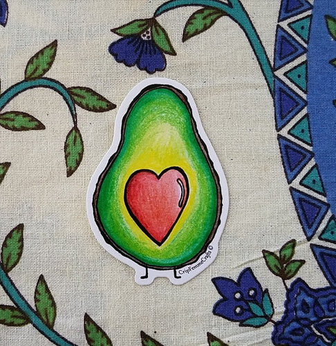 Avocado Love Sticker